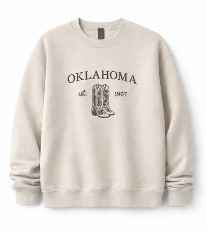 Oklahoma crewneck sweatshirt